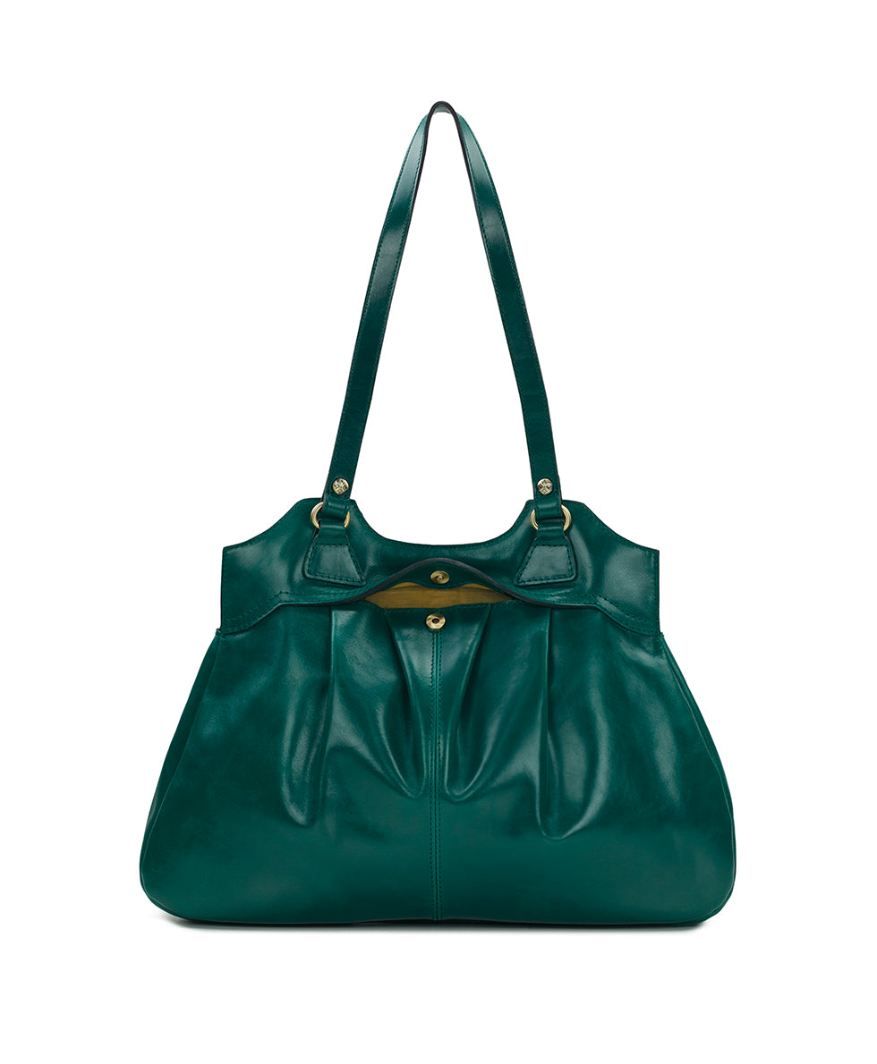 napoli satchel vintage distressed leather