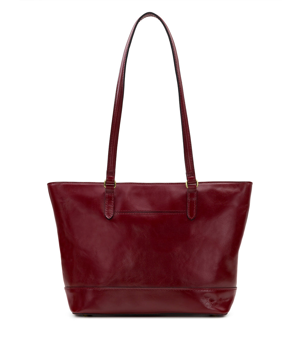 violetti tote vintage distressed leather