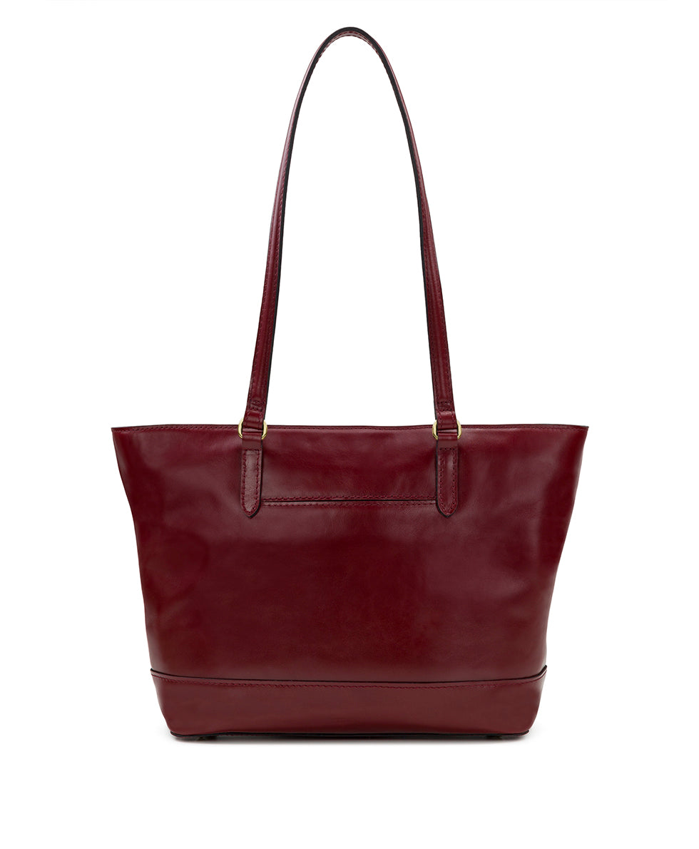 violetti tote vintage distressed leather