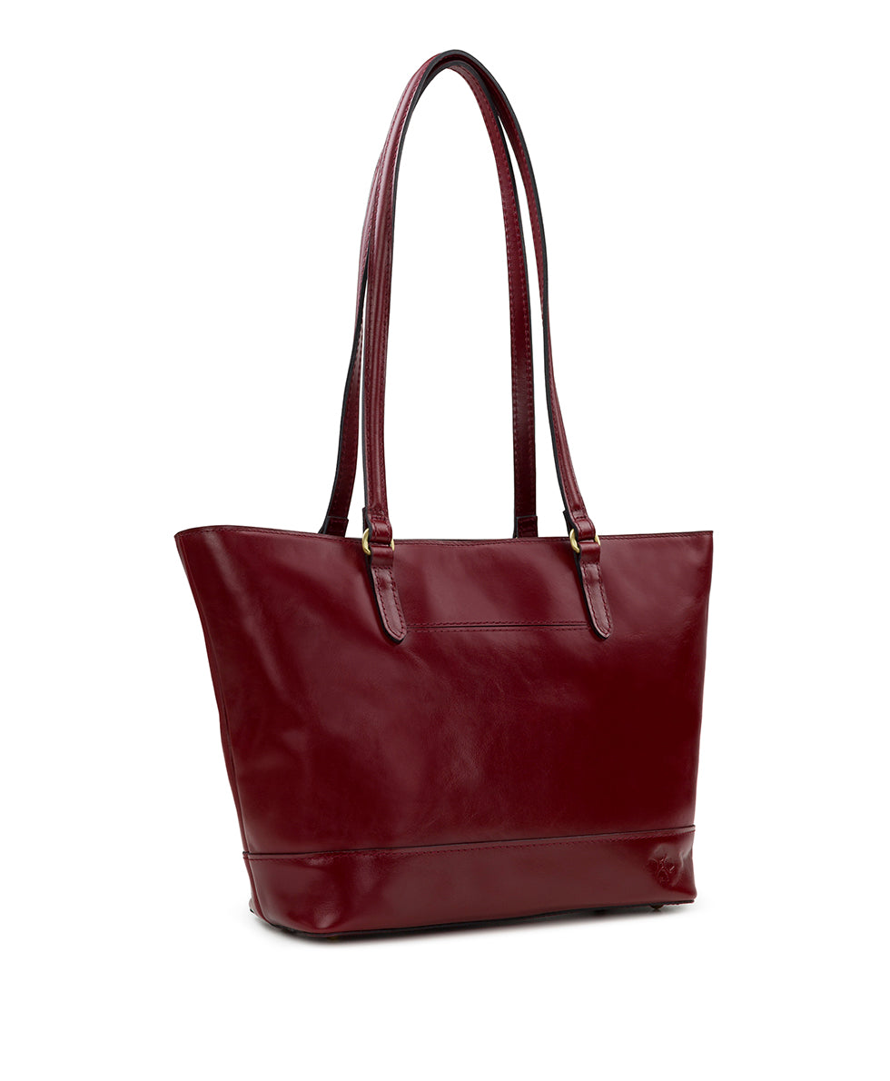 violetti tote vintage distressed leather